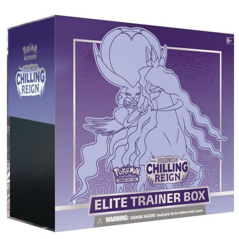 Pokémon - Chilling Reign - Elite Trainer Box - Shadow Rider Calyrex  - EN