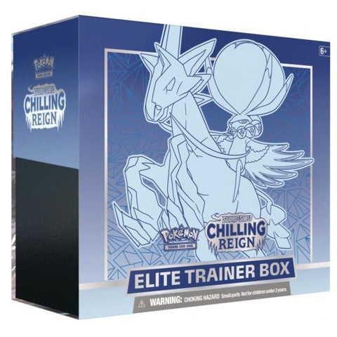 Pokémon - Chilling Reign - Elite Trainer Box - Ice Rider Calyrex - EN
