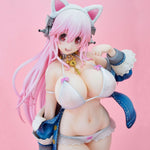 Super Sonico - Super Sonico White Cat