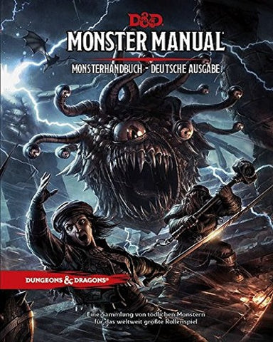 Dungeons & Dragons - Monster Manual - Monsterhandbuch - DE